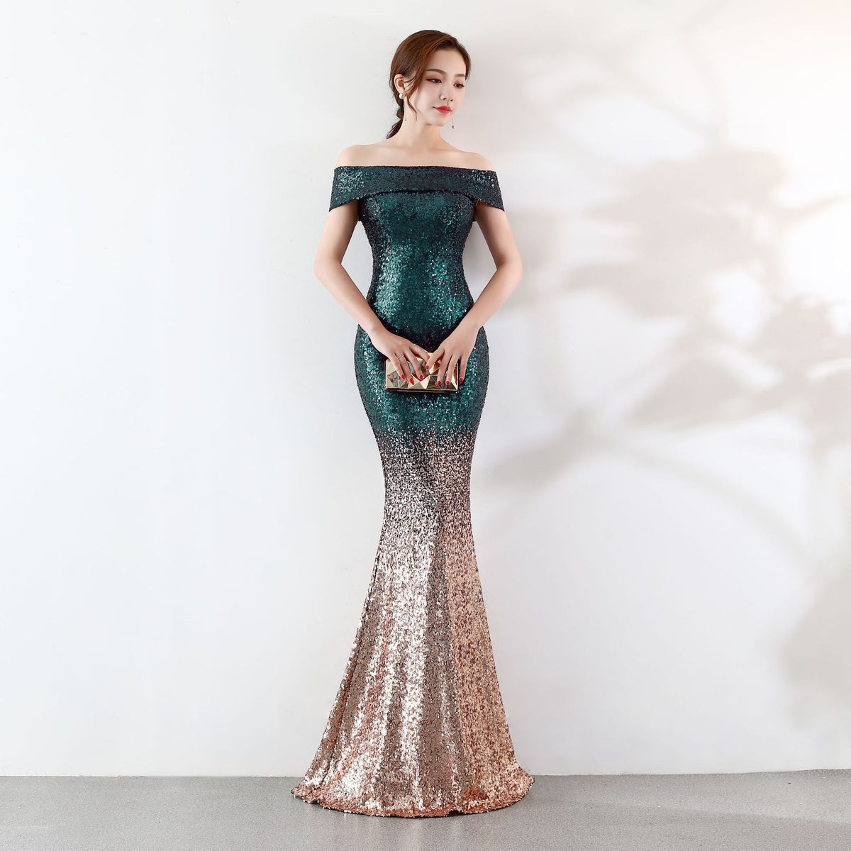 Birthday Party Dress Slimming Host Long