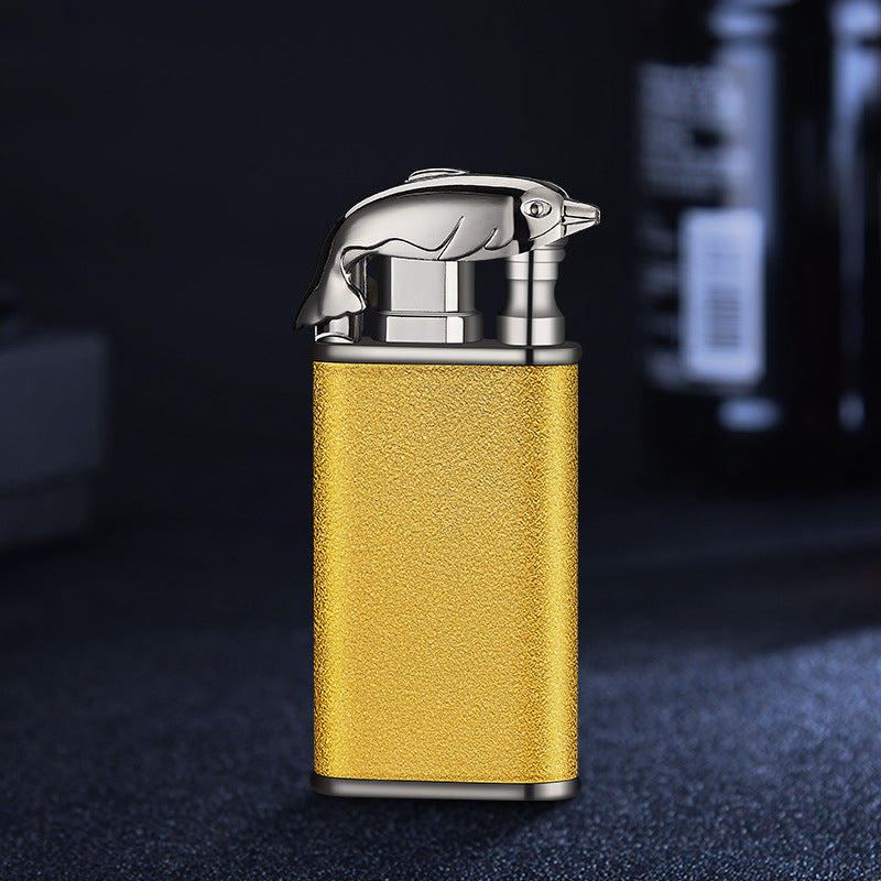 Crocodile and Dolphin Design Butane Lighter
