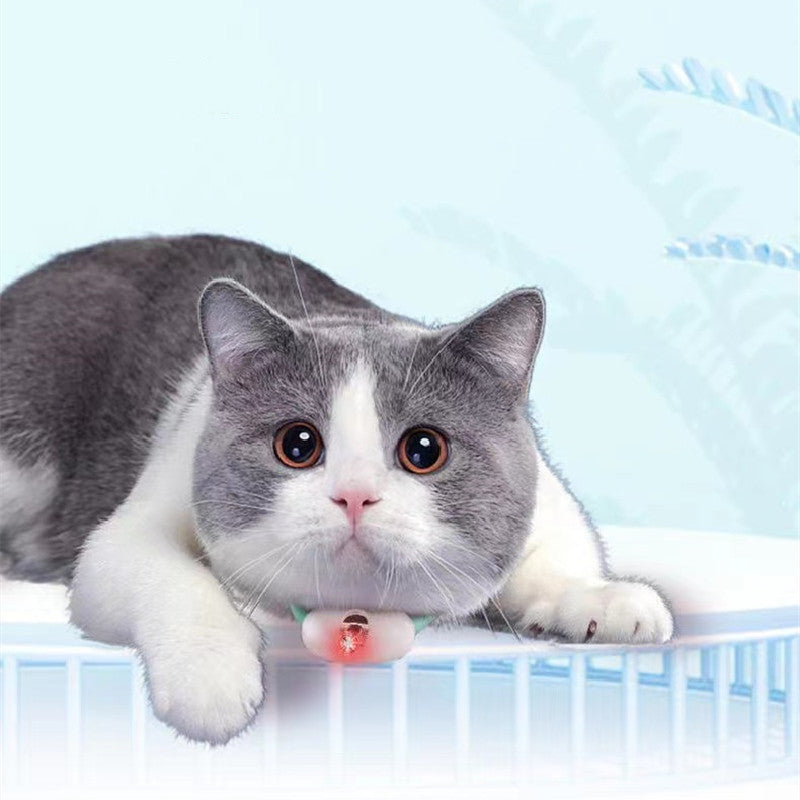 Smart Laser Cat Collar - Automatic Interactive Laser Toy, USB Rechargeable