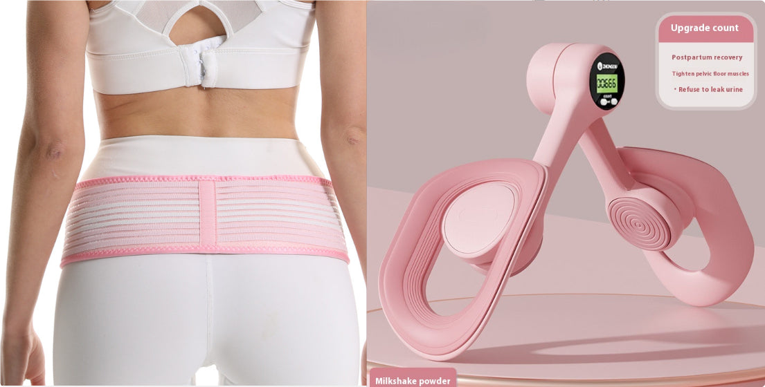 Ergonomic Thigh Master Trainer with Counter - Inner Thigh & Pelvic Floor Exerciser