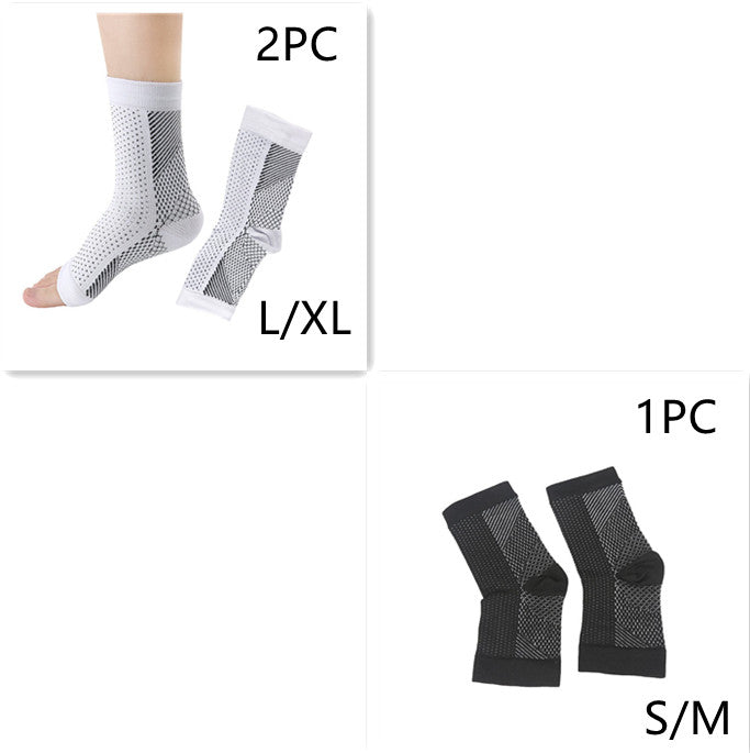Invisible Heel Compression Socks - Plantar Support Ankle Sleeves