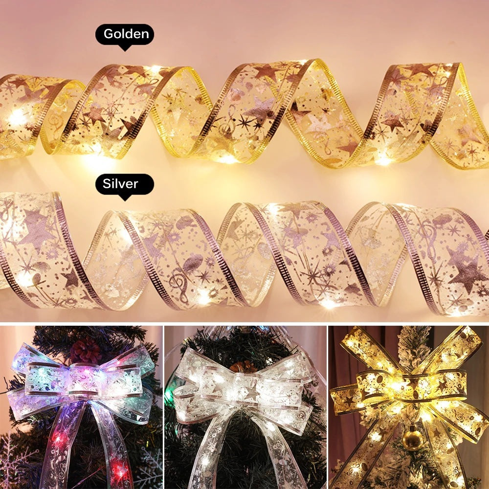 Christmas LED Silk Light Tree Holiday Decorative String | Xmas Holiday Decor