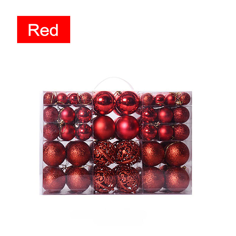 Christmas Matte Decorative Ball | Xmas Holiday Decor