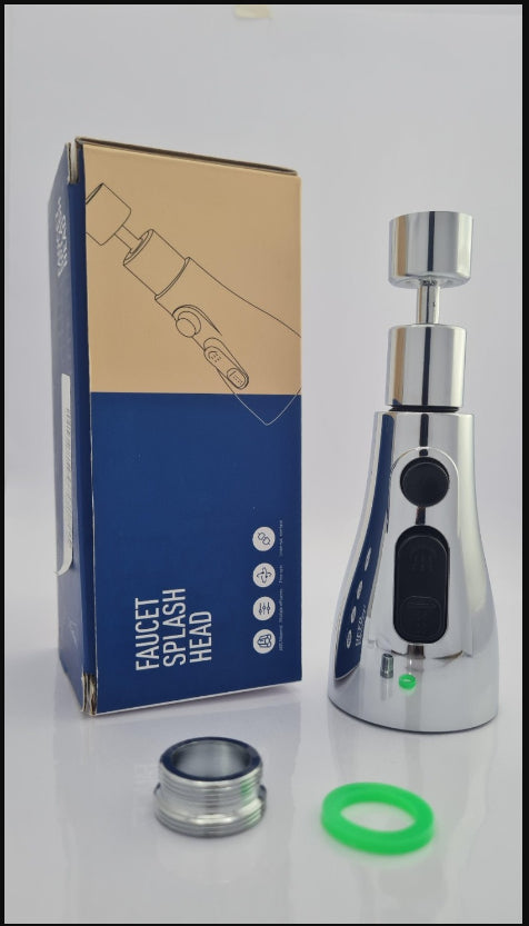 Universal Pressurized Anti-Splash Faucet Sprayer - Tap Extender