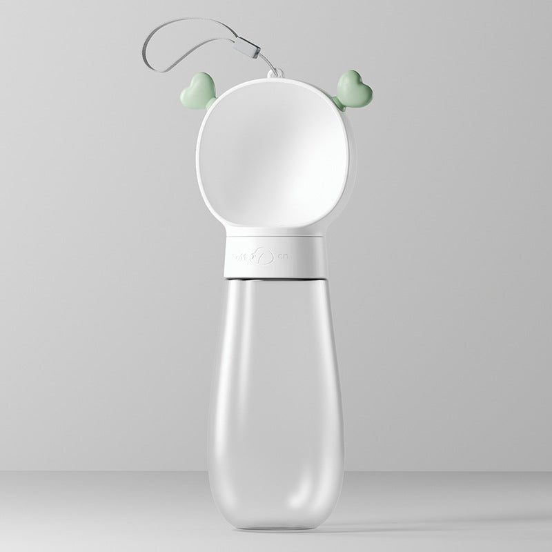 Cloud Dog Water Bottle - Portable Walking Drinker with Wide Bowl