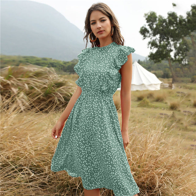 Women Summer Chiffon Long Dress Maxi Dresses