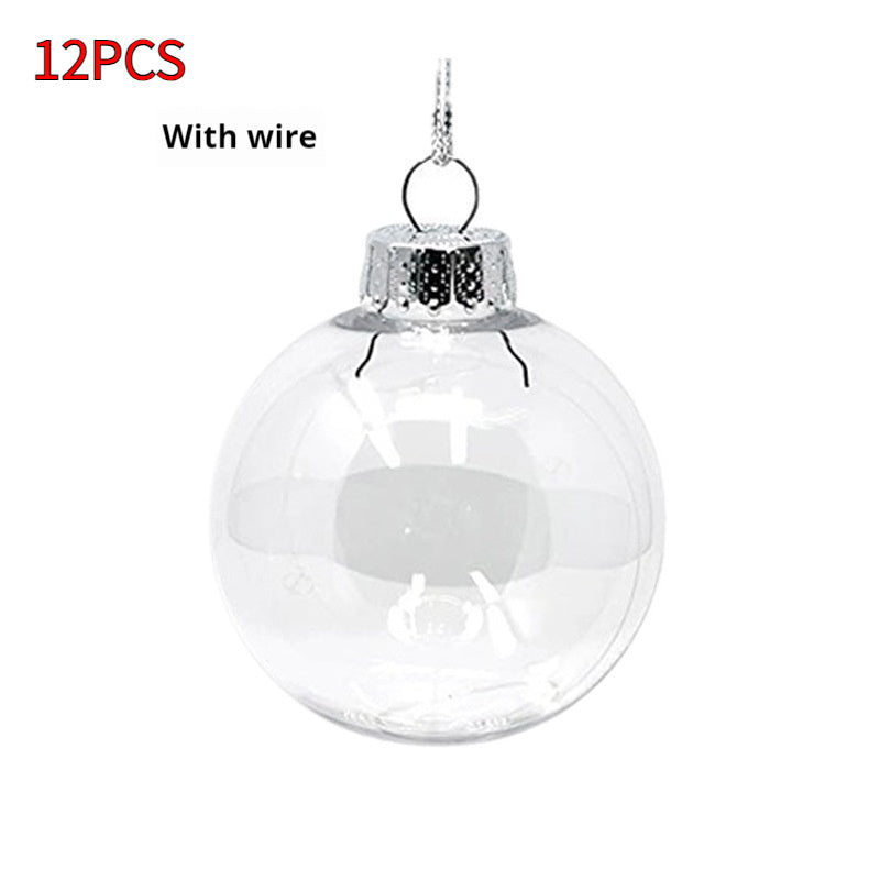 Christmas Transparent Ball | Xmas Holiday Decor