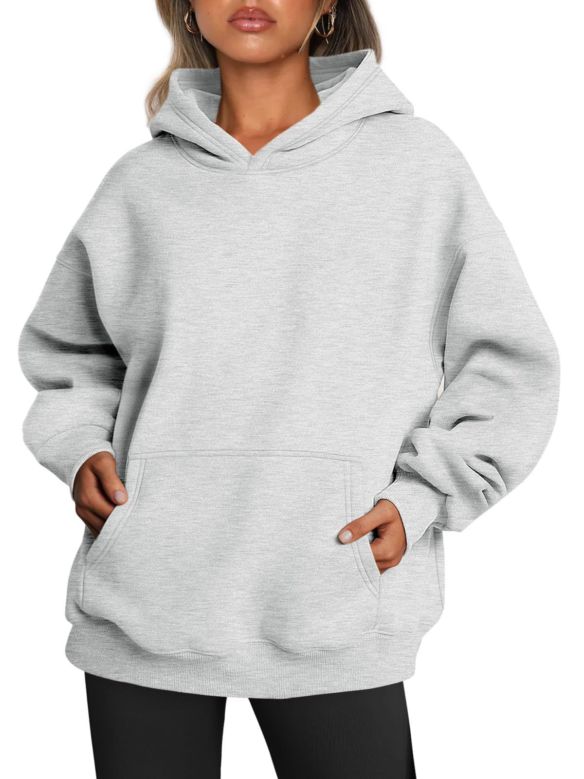 Women's Oversized Hoodies Fleece Loose Sweatshirts with Pocket Long