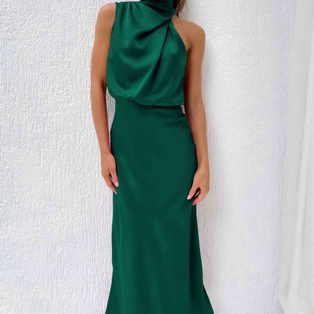 Summer Sleeveless Dress Fashion Elegant Evening Party Club Clothing