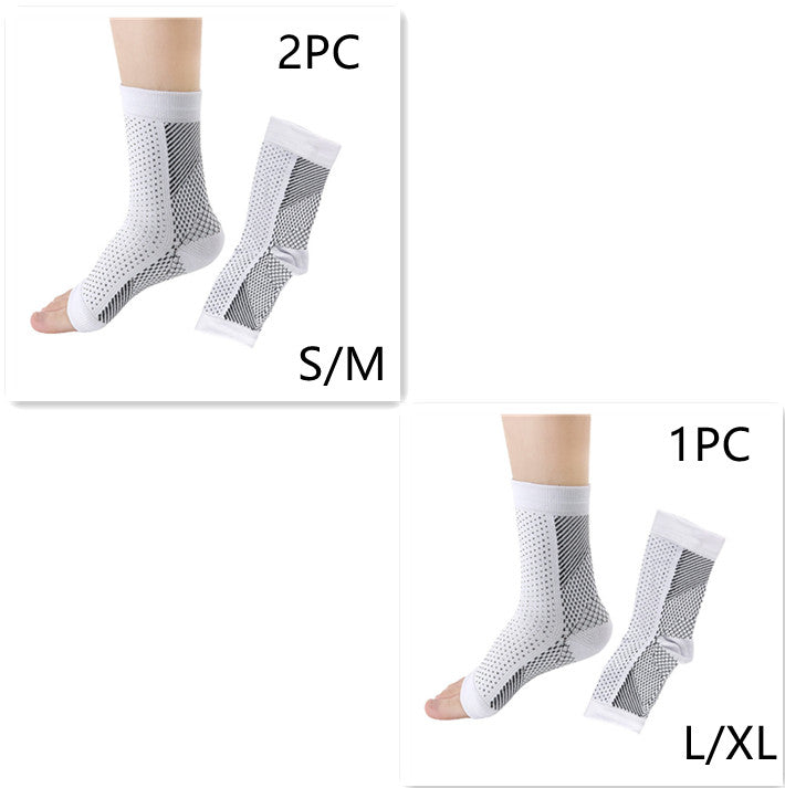 Invisible Heel Compression Socks - Plantar Support Ankle Sleeves