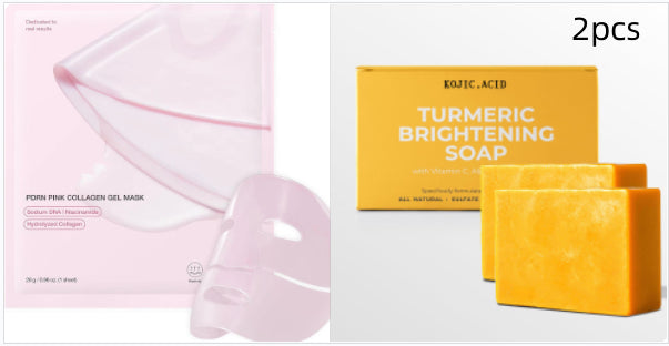 Turmeric Kojic Acid Soap - Brightening Handmade Face & Body Bar
