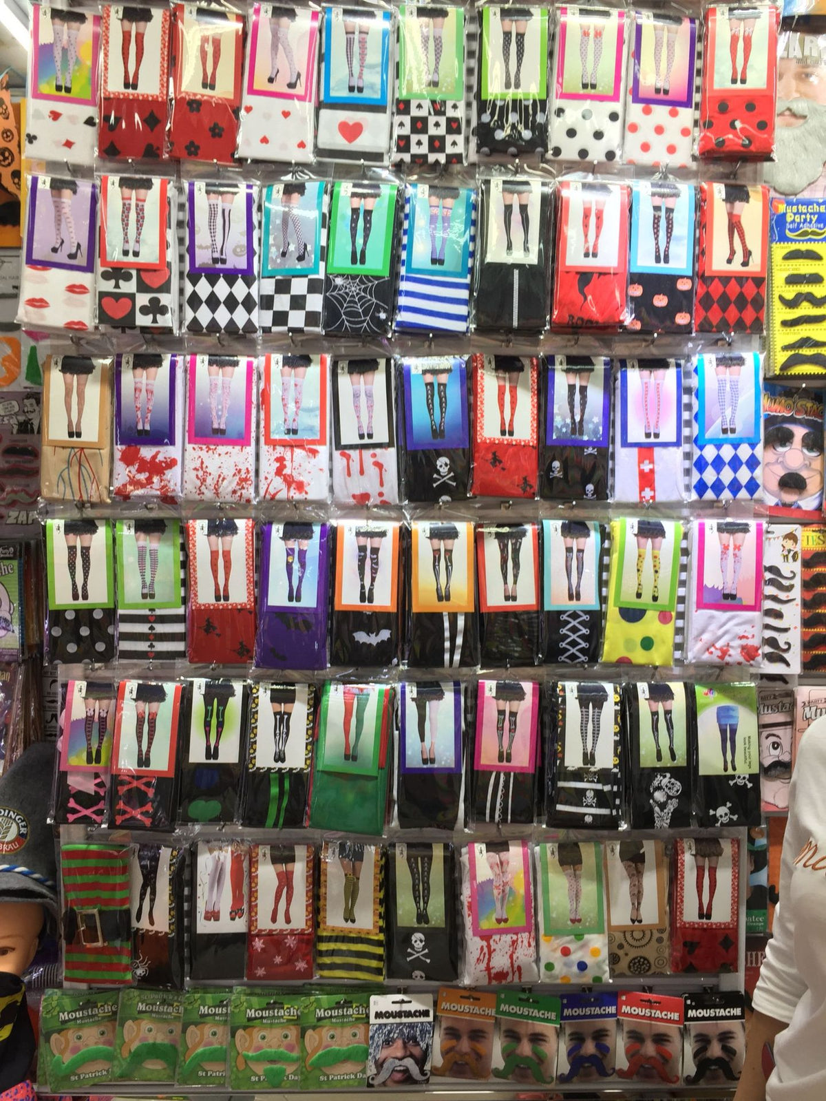 Christmas Striped Socks with Cute Accessories | Holiday Gift