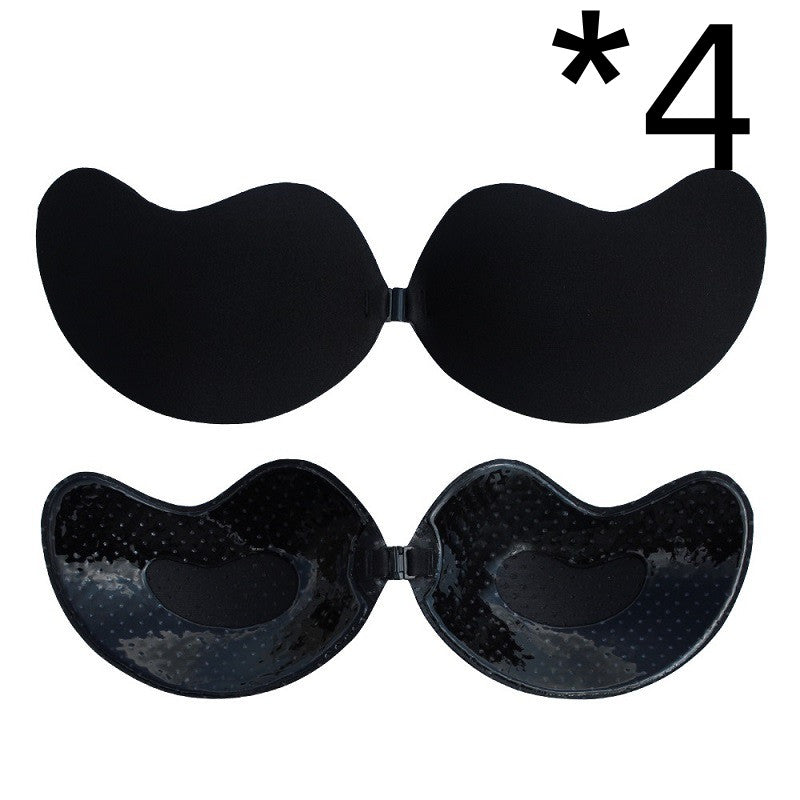 Invisible Push Up Bra Backless Strapless Seamless Front Closure