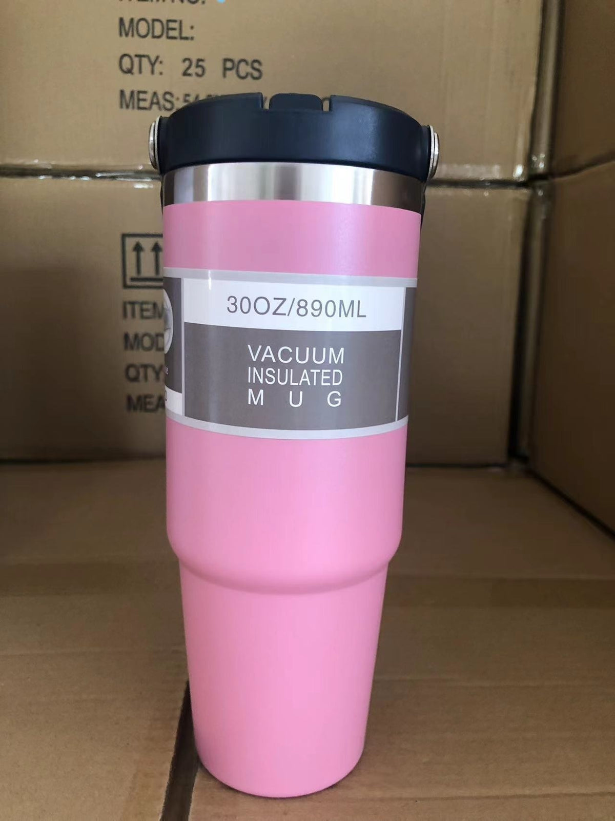 Portable Stainless Steel Car Travel Cup - Insulated Tumbler