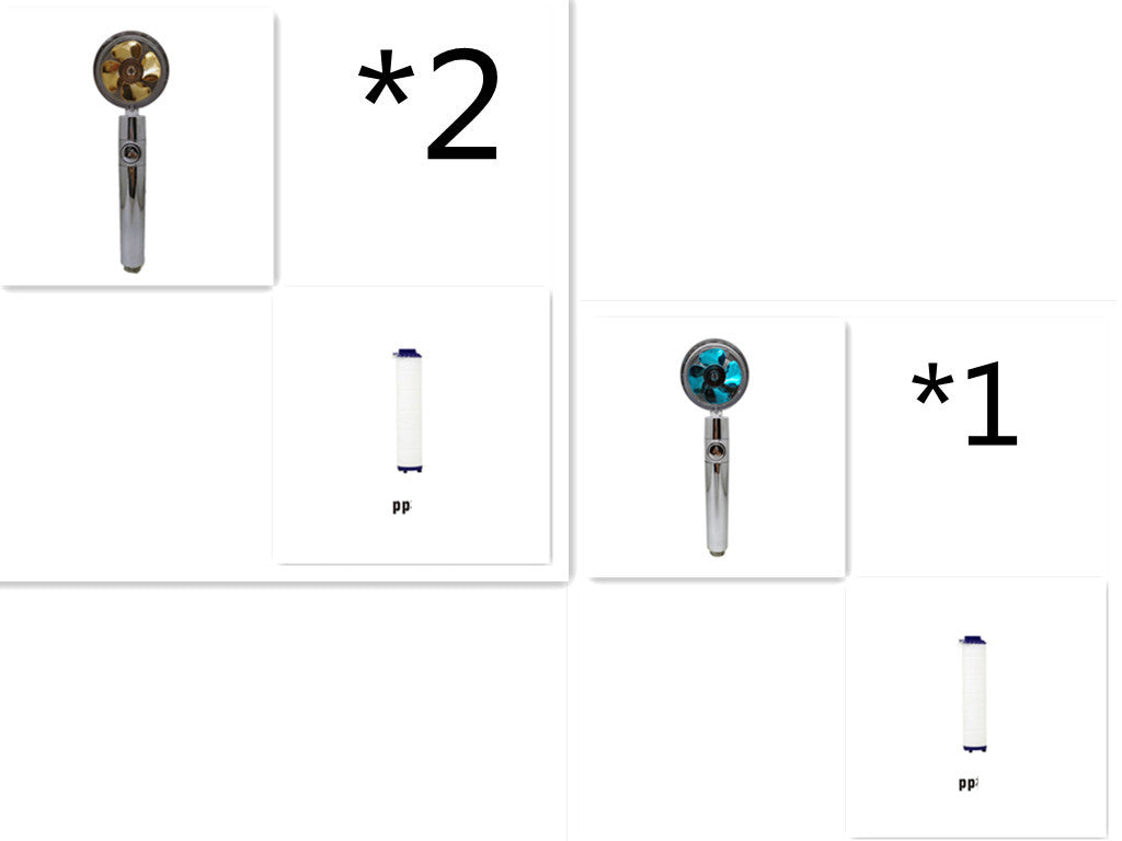 360° Rotating Water Saving Shower Head - High Pressure Rain Spray Nozzle