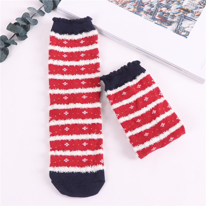 Christmas Santa Claus Cute Socks | Holiday Gift