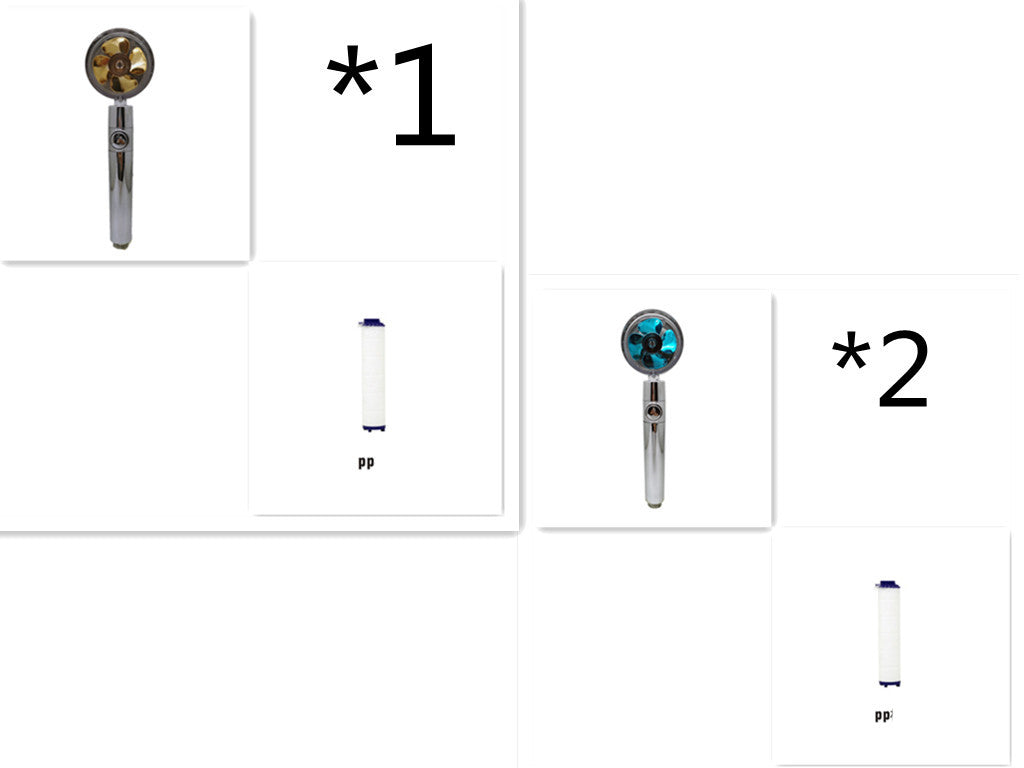 360° Rotating Water Saving Shower Head - High Pressure Rain Spray Nozzle