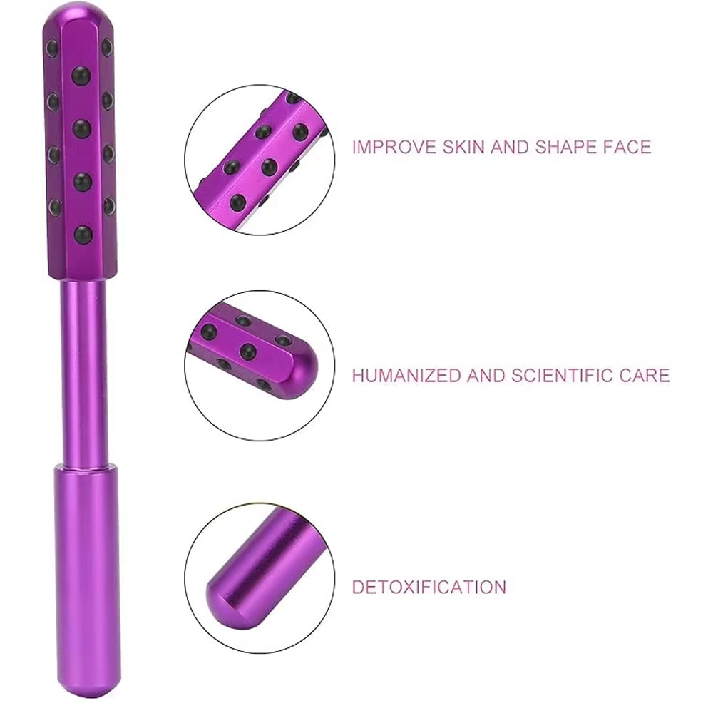 30 Germanium Beauty Stick Massage Facial Roller Face Lift Bar Anti