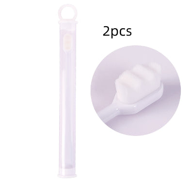Ultra-Fine Super Soft Bristle Toothbrush - Gentle Gum Care