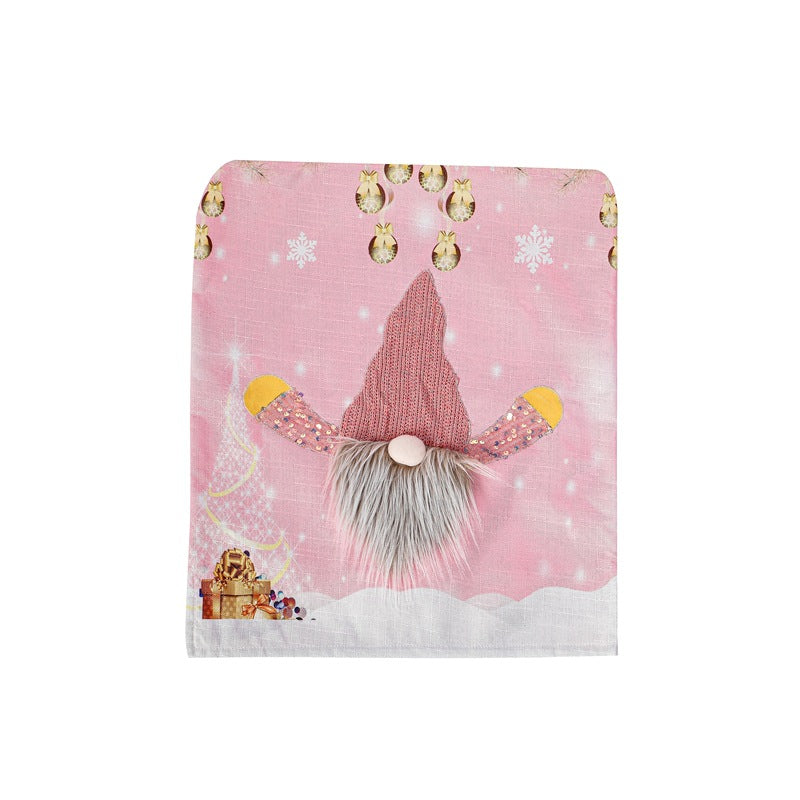Christmas Decorations Chair Cover | Holiday Gift