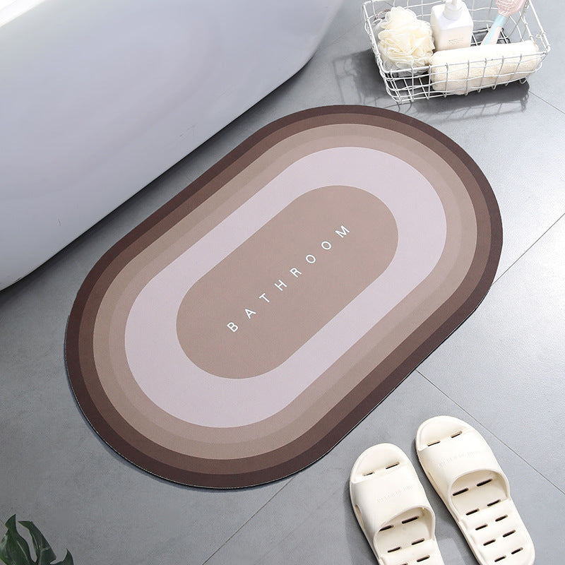 Super Absorbent Quick-Dry Bath Mat - Non-Slip Shower Rug