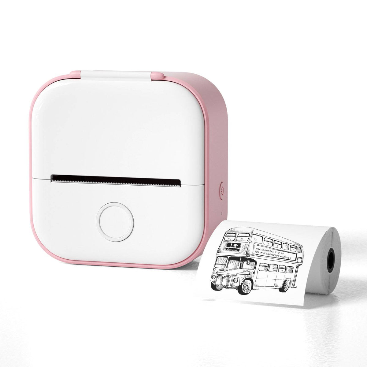 Mini Pocket Portable Printer - Bluetooth Photo & Label Printer