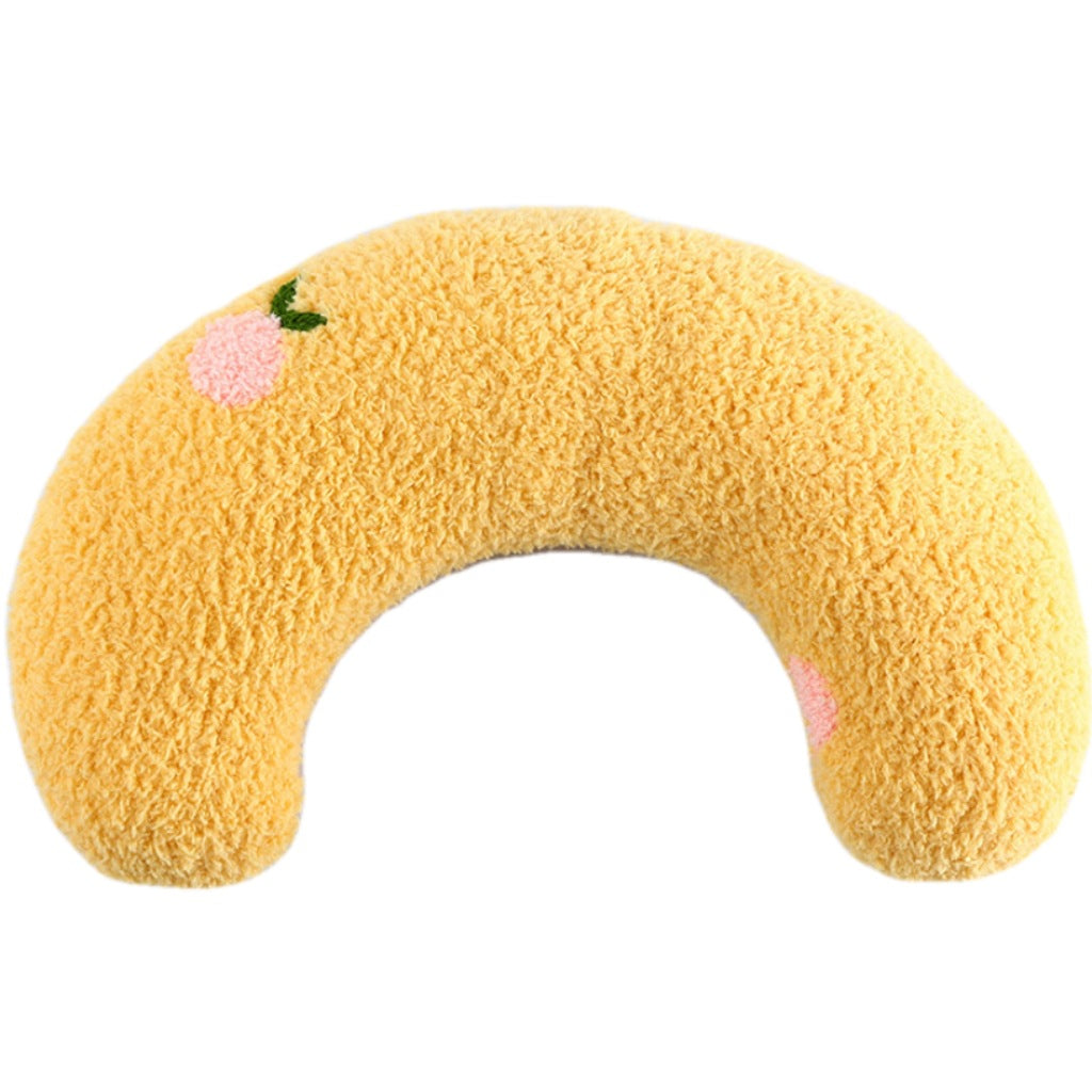 U-Shaped Pet Pillow - Soft Neck Support Pillow for Cats & Small Dogs