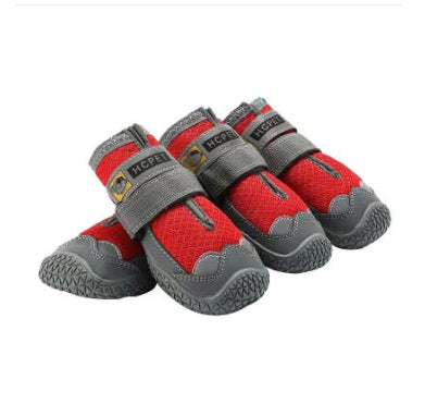 Non-Slip Dog Shoes - Waterproof Wear-Resistant Paw Protectors (Set of 4)