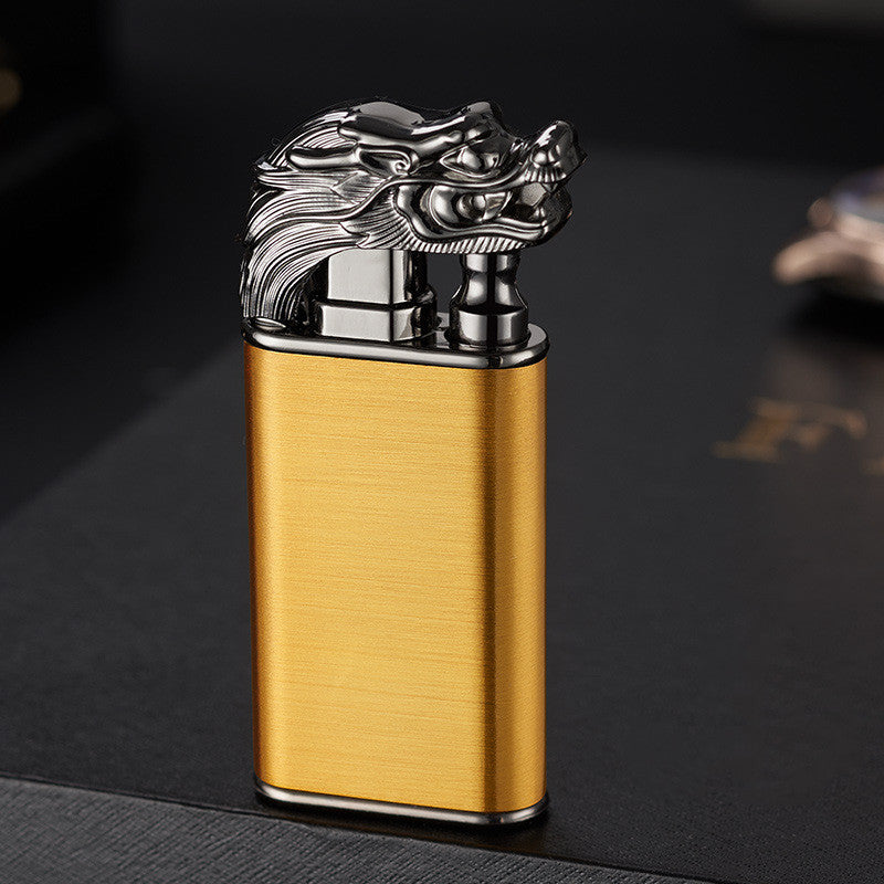 Crocodile and Dolphin Design Butane Lighter