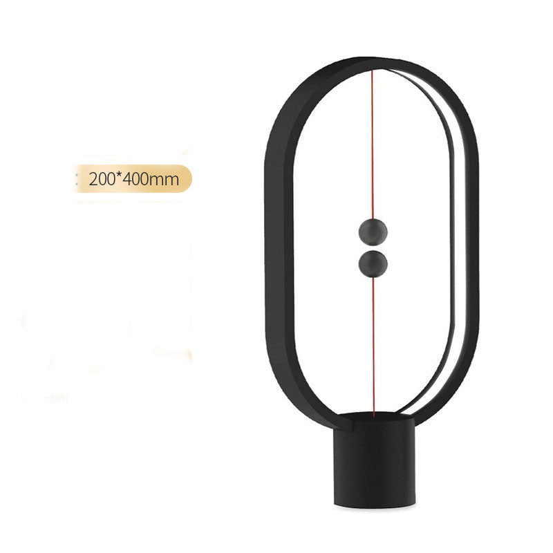 Creative Magnetic Balance LED Lamp - Levitating Switch Night Light Desk Decor
