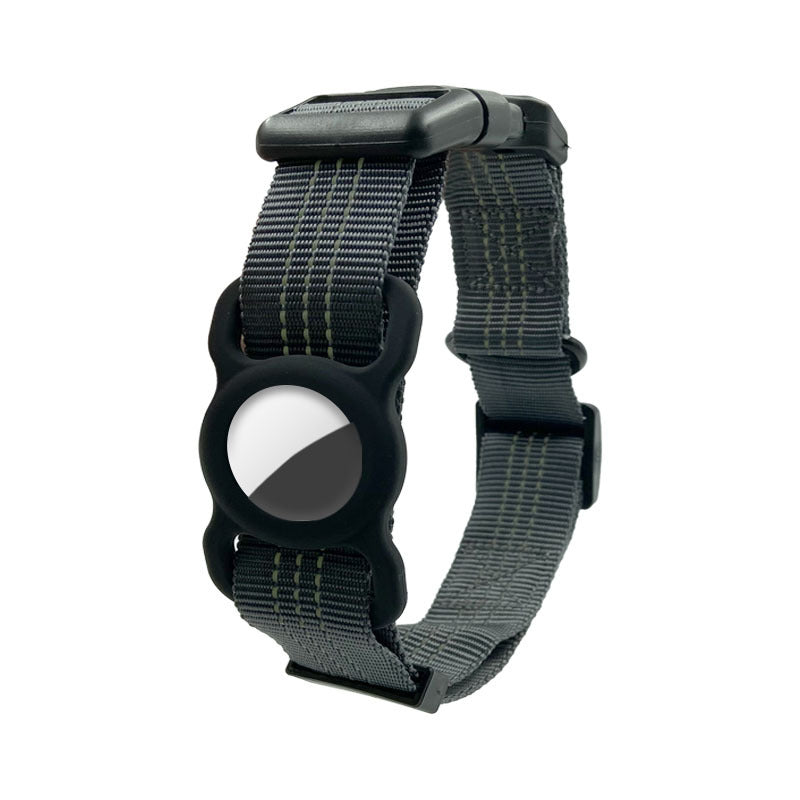 AirTag Pet Collar Cover - Protective Polyester Tracker Holder Collar