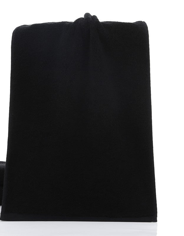 21 Strands of Black Cotton Towels