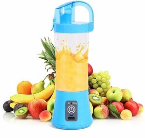 Portable Electric Handheld Fruit Juicer - USB Smoothie Blender