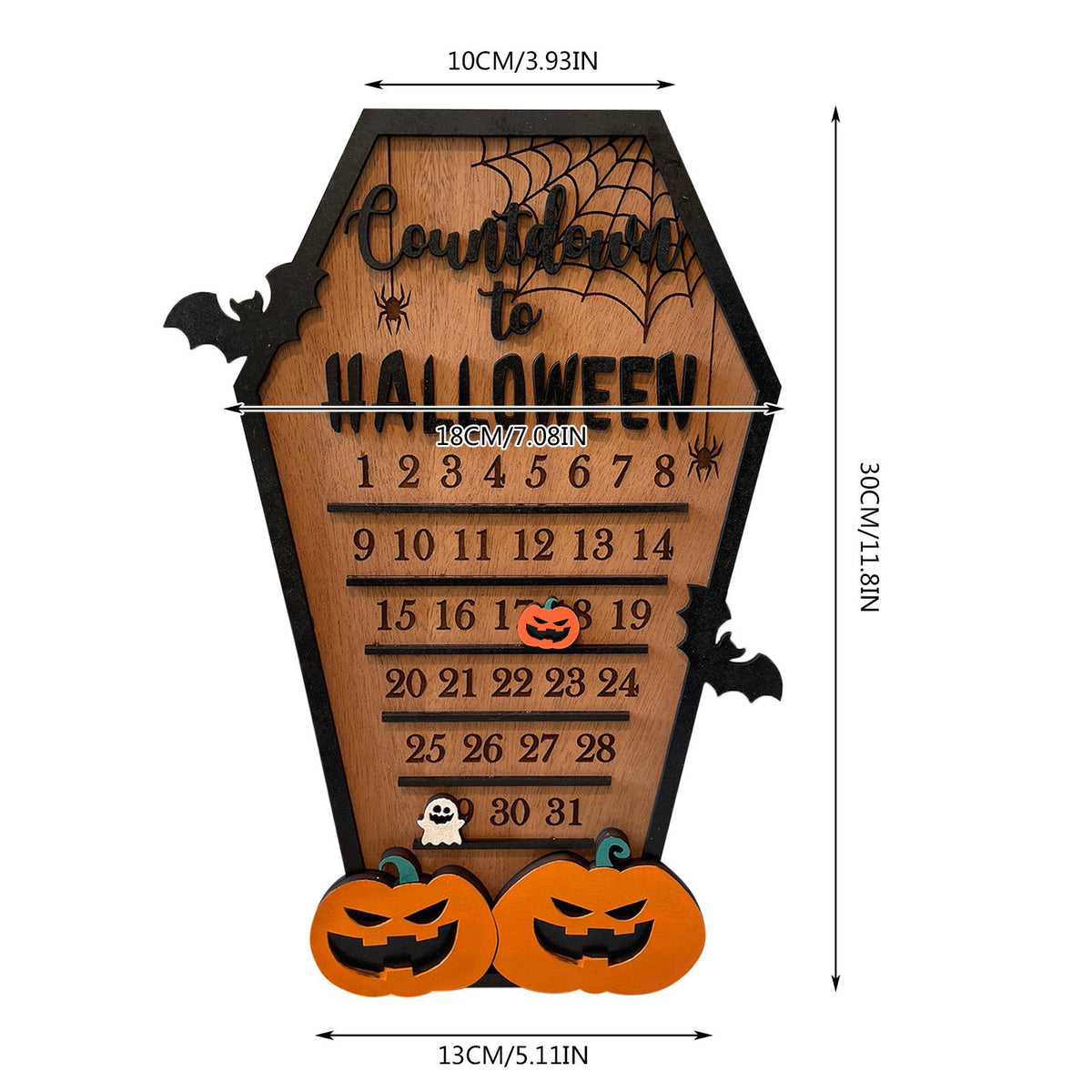 Wooden Halloween Decoration