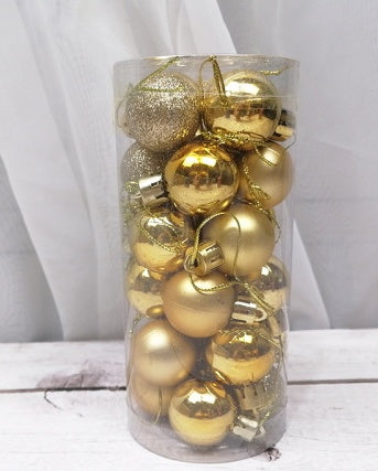 Christmas Decoration Shiny Matte Ball | Xmas Holiday Decor