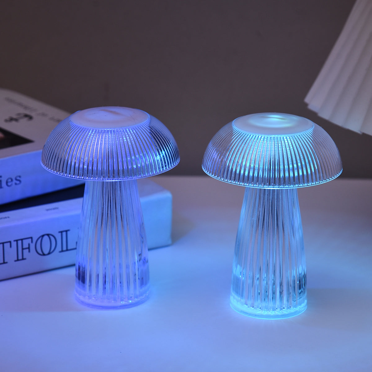 Creative Mushroom Atmosphere Night Light - Cute LED Lamp