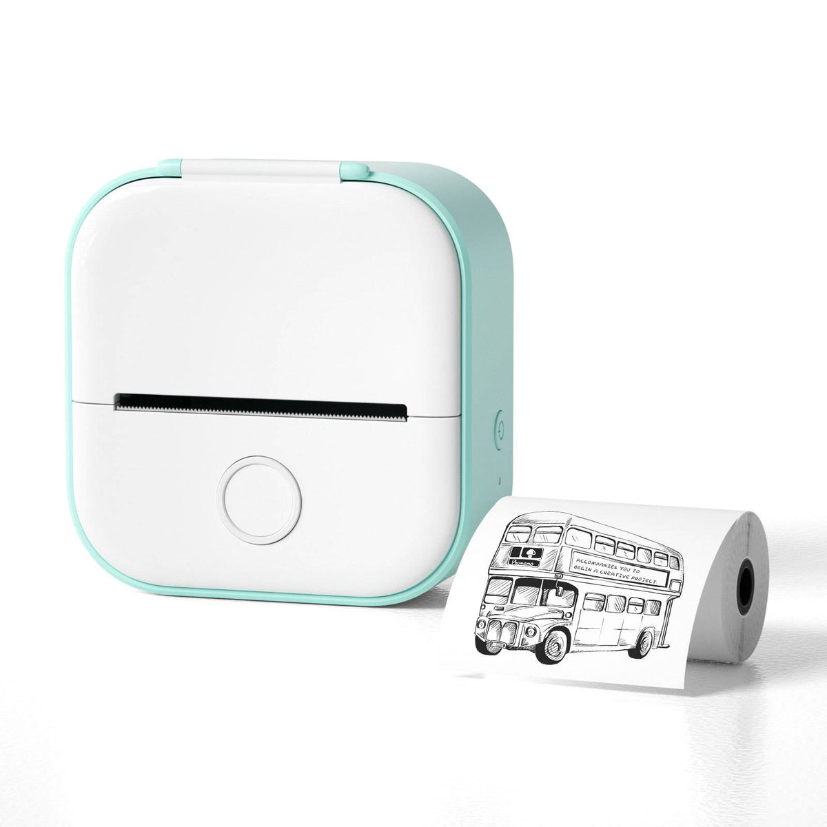 Mini Pocket Portable Printer - Bluetooth Photo & Label Printer