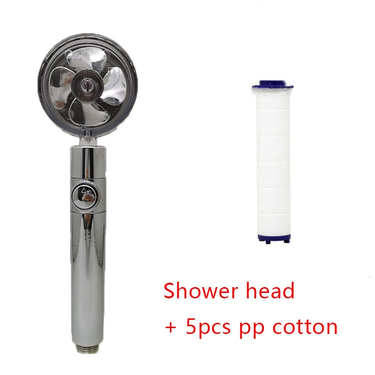 360° Rotating Water Saving Shower Head - High Pressure Rain Spray Nozzle