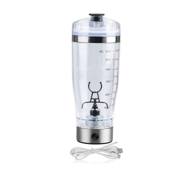 Electric Protein Shaker Bottle with Mixing Motor