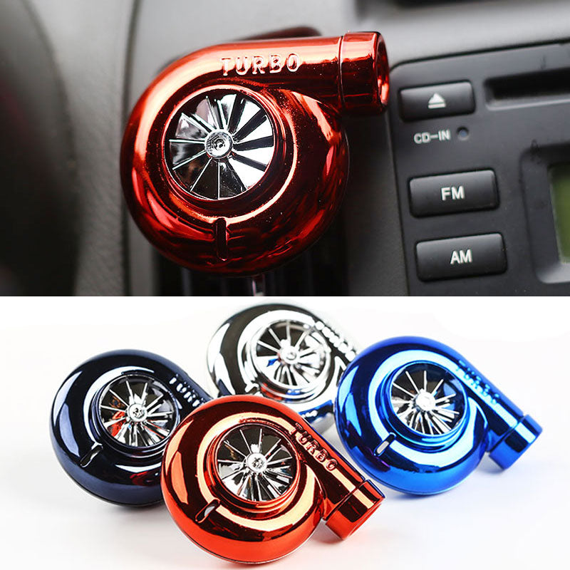 Universal Turbo Car Perfume - Rotating Vent Air Freshener