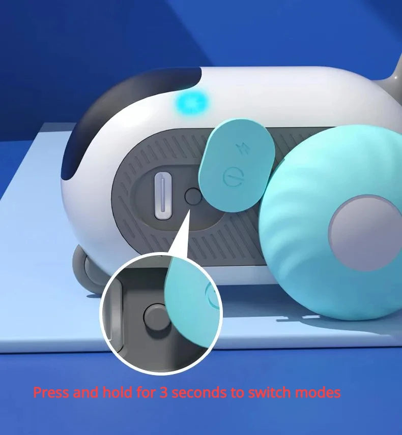 Remote Control Cat Car Toy - USB Rechargeable Interactive Chasing Toy for Cats