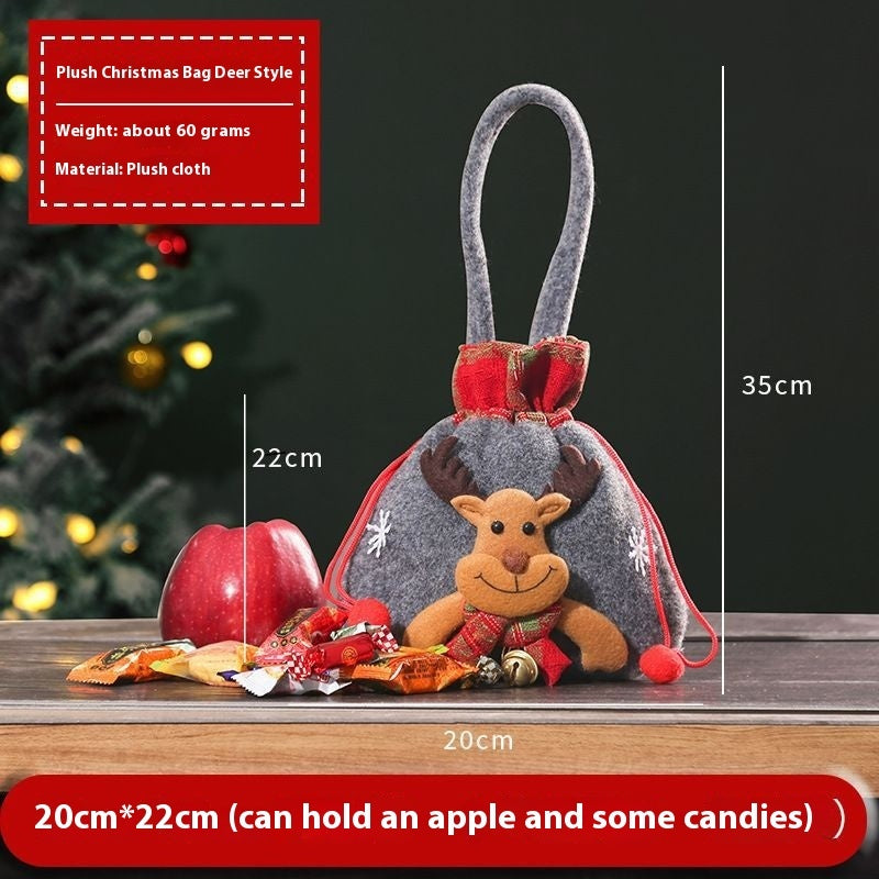 Christmas Children Gift Bag Eve Candy Packaging | Xmas Holiday Decor