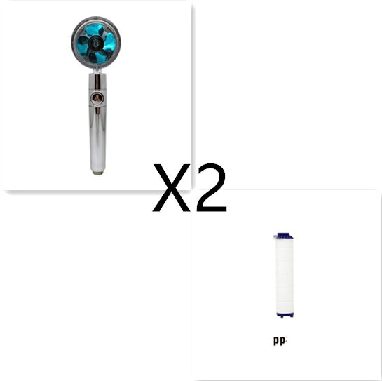 360° Rotating Water Saving Shower Head - High Pressure Rain Spray Nozzle
