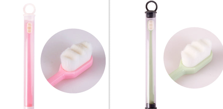 Ultra-Fine Super Soft Bristle Toothbrush - Gentle Gum Care