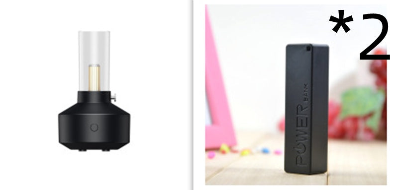 Retro Light Aroma Diffuser - Essential Oil Humidifier Lamp
