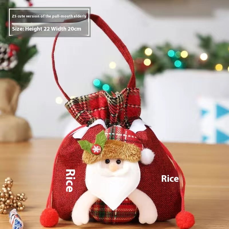 Christmas Children Gift Bag Eve Candy Packaging | Xmas Holiday Decor