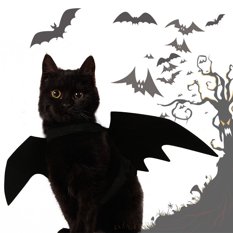Halloween Costume Pet Bat Wing Cosplay Prop Clothes Cat Dog