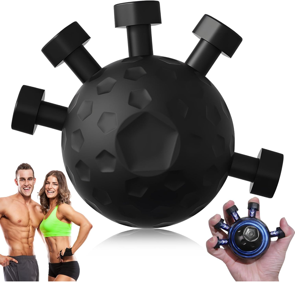 Gym Finger & Hand Strengthener - Adjustable Grip Trainer