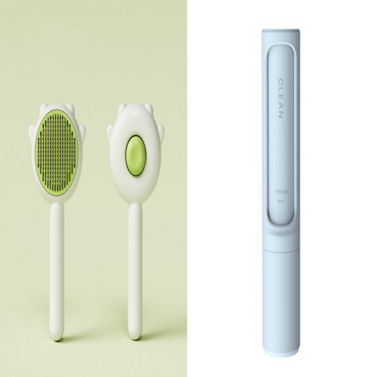 Magic Cat Massage Comb - Pet Hair Removal Brush & Scratcher for Cats and Dogs