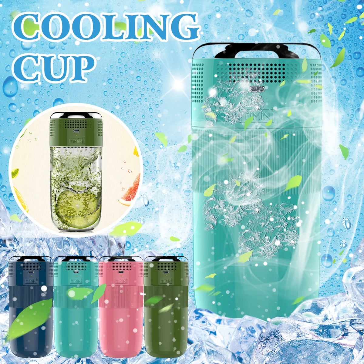 Portable Fast Cooling Cup - Mini Refrigerator Drink Chiller
